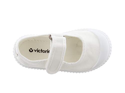 victoria Ballet VICTORIA 1915 Mercedes Tira Lona Tintada 136605-KIDS para Niñas Blanco 26