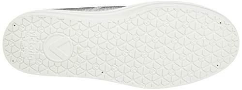 Victoria Barcelona Lona Metalizada, Zapatillas Altas Mujer, Plateado (Plata 14), 38 EU