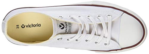 Victoria Basket Lona Plataforma Autoclave, Zapatillas para Mujer, (Blanco 20), 37EU