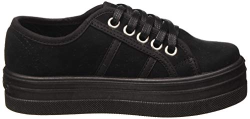 Victoria Blucher Antelina Plataforma, Zapatillas para Mujer, Negro, 36 EU