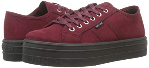 Victoria Blucher Antelina, Zapatillas para Mujer, Rojo (Burdeos 41), 38 EU