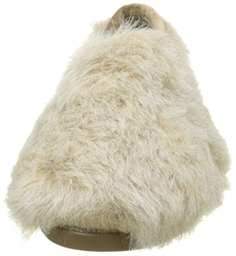 Victoria Copete Pelo Largo, Zapatillas de Estar por casa Mujer, Beige, 42 EU