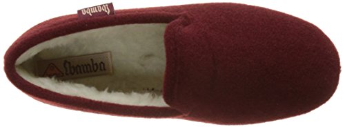 Victoria Copete Picos F/Borreguillo, Zapatillas de Estar por casa Mujer, Rouge Burdeos, 40 EU