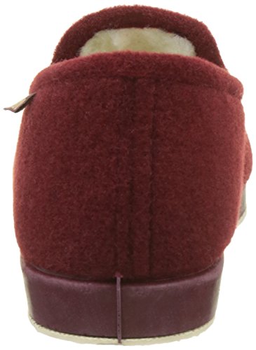 Victoria Copete Picos F/Borreguillo, Zapatillas de Estar por casa Mujer, Rouge Burdeos, 40 EU