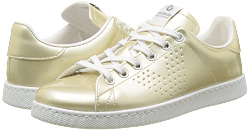 Victoria Deportivas de Charol, Zapatillas Bajas de Mujer, Dorado (Or (Oro)), 37