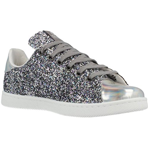 Victoria Deportivo Basket Glitter - Botas Unisex adulto, Argent (Plata), 41 EU