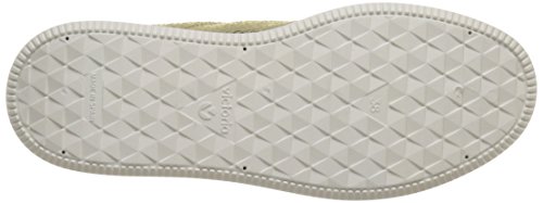 Victoria Deportivo Basket Tejido Metalico, Zapatillas para Mujer, Dorado (Oro), 39 EU