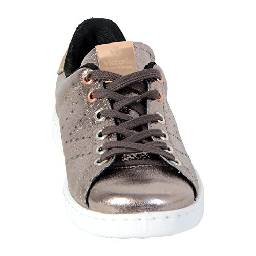 Victoria Deportivo Craquelado, Zapatillas para Mujer, Plateado (Plata), 41 EU