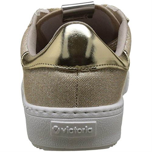 Victoria Deportivo Lurex, Zapatillas Unisex Adulto, Dorado (Platino), 38 EU