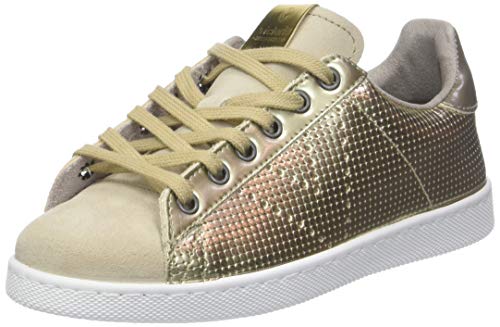 Victoria Deportivo Metalizado Placa, Zapatillas para Mujer, Dorado (Oro 51), 42 EU