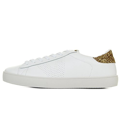 Victoria Deportivo Piel, Zapatillas Unisex Adulto, Dorado (Oro), 40 EU