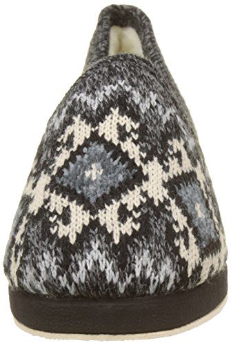 Victoria MORUNA Lana GRECA, Zapatillas de Estar por casa Mujer, Gris, 36 EU