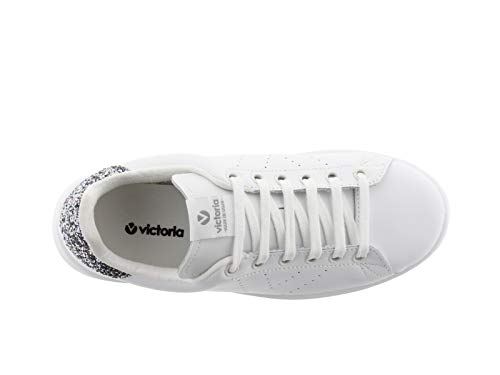 victoria Plano VICTORIA Tenis Piel 1125104-WOMEN para Mujer Antracita 41