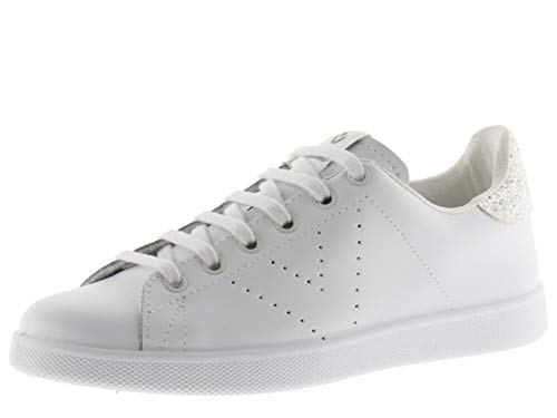 victoria Plano VICTORIA Tenis Piel 1125104-WOMEN para Mujer Blanco 40
