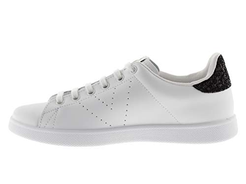 victoria Plano VICTORIA Tenis Piel 1125104-WOMEN para Mujer Negro 40