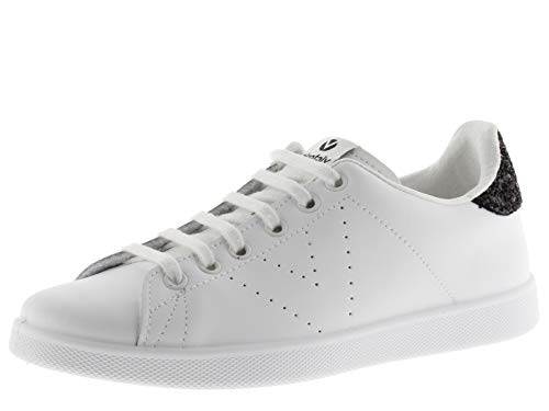 victoria Plano VICTORIA Tenis Piel 1125104-WOMEN para Mujer Negro 40