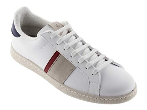 victoria Plano VICTORIA Tenis Vegano Detalle Lateral 1125224-MEN para Unisex-Adulto Rojo 46