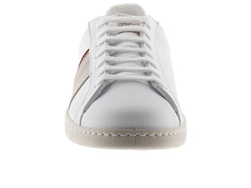 victoria Plano VICTORIA Tenis Vegano Detalle Lateral 1125224-MEN para Unisex-Adulto Rojo 46