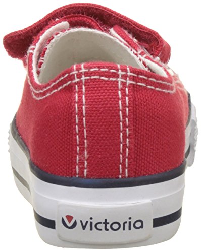 victoria Plano VICTORIA Tribu Tiras Lona 106555-KIDS para Unisex-niños Rojo 23