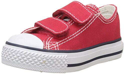 victoria Plano VICTORIA Tribu Tiras Lona 106555-KIDS para Unisex-niños Rojo 23