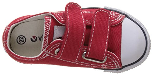 victoria Plano VICTORIA Tribu Tiras Lona 106555-KIDS para Unisex-niños Rojo 23
