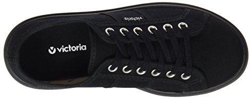 victoria Plano VICTORIA Utopia Lona Piso Negro 1260111-WOMEN para Mujer Negro 38