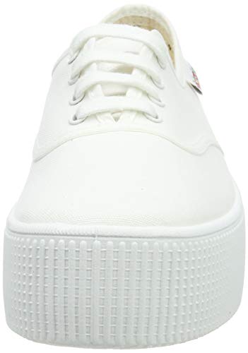 victoria Plataforma VICTORIA 1915 Doble Lona 1116100-WOMEN para Mujer Blanco 37