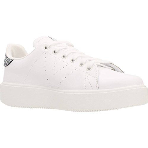 victoria Plataforma VICTORIA UTOPÍA Piel/Glitter 1260115-WOMEN para Mujer Antracita 38