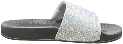 Victoria Sandalia Pala Glitter, Zapatillas Mujer, Plateado (Plata 14), 37 EU