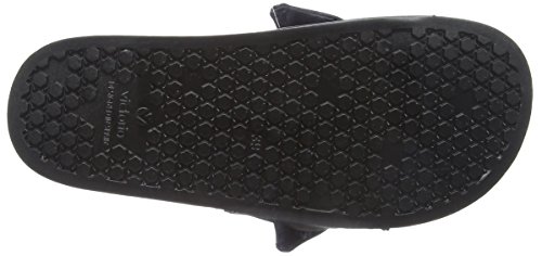 Victoria Sandalia Pala Raso Lazo, Zapatillas Unisex Adulto, Negro, 39 EU