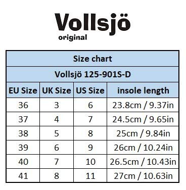 Vollsjo Zuecos De Cuero Genuino Madera Hechos En La UE, Marrón Claro,36
