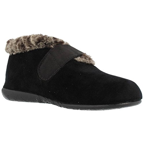 vul-ladi Zapatilla Cerrada con Cuello de Pelo