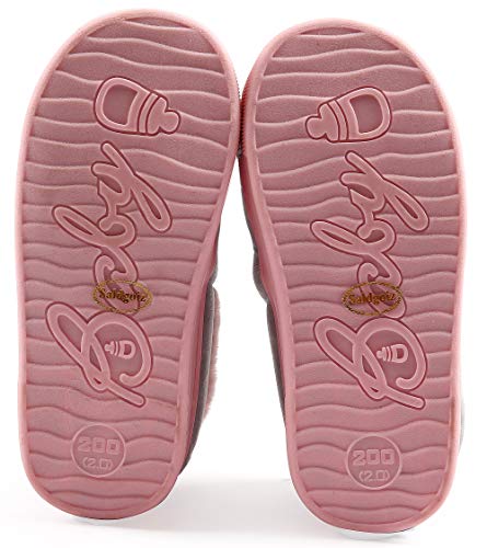 Vunavueya Mujer Zapatillas de Estar por Casa Hombre Zapatos Pantuflas Casa Invierno Interior Caliente Peluche Forradas Slippers Gris(Cat) 35/36 EU/36-37CN