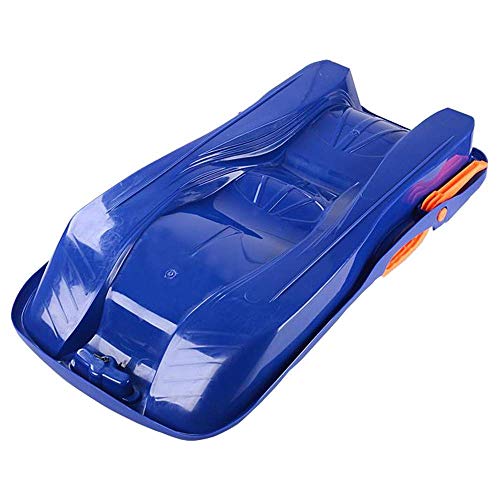 Waniyin Mini Trineo de Nieve de Invierno, Trineo de tracción de Trineo Flexible Cuesta Abajo con Cuerda de tracción cómoda para Deportes al Aire Libre Sprinter Niños pequeños