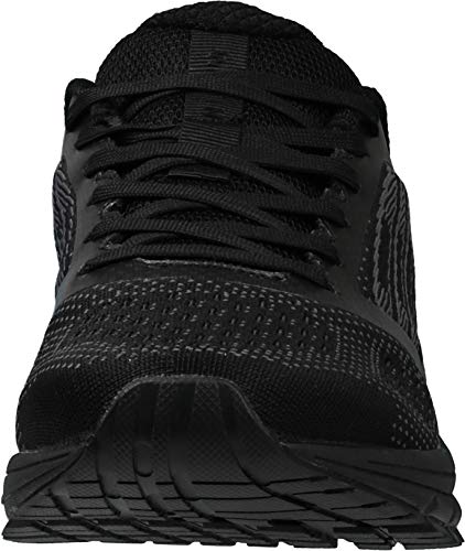 WHITIN Zapatos para Correr Hombre Mujer Zapatillas de Deportes Tenis Deportivas Running Calzado Trekking Sneakers Gimnasio Transpirables Casual Montaña Negro 41