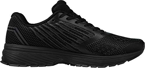 WHITIN Zapatos para Correr Hombre Mujer Zapatillas de Deportes Tenis Deportivas Running Calzado Trekking Sneakers Gimnasio Transpirables Casual Montaña Rojo 44