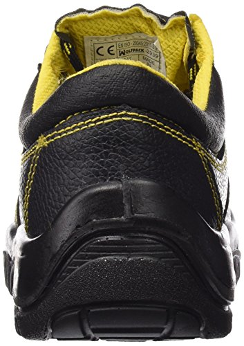 WOLFPACK LINEA PROFESIONAL 15018130 Zapatos Seguridad Piel Negra Wolfpack Nº 42