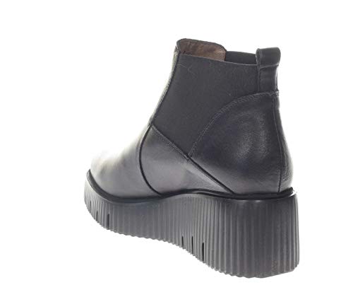 Wonders Botas con plataforma para mujer. Negro Size: 38 EU