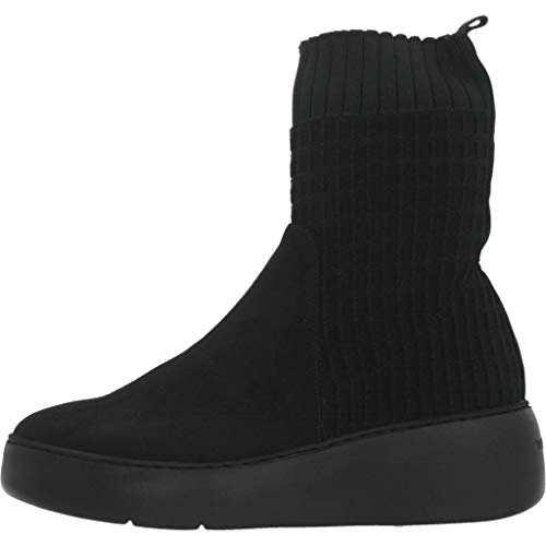 Wonders Botas Mujer A8337 para Mujer Negro 39 EU