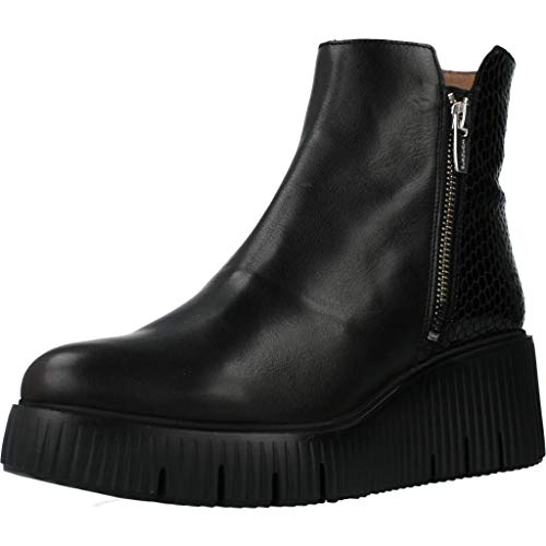 Wonders Botas Mujer E6224 para Mujer Negro 35 EU