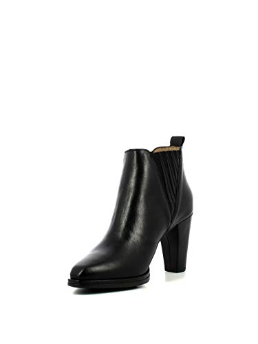 Wonders - Botín tacón elástico V para Mujer Negro 42