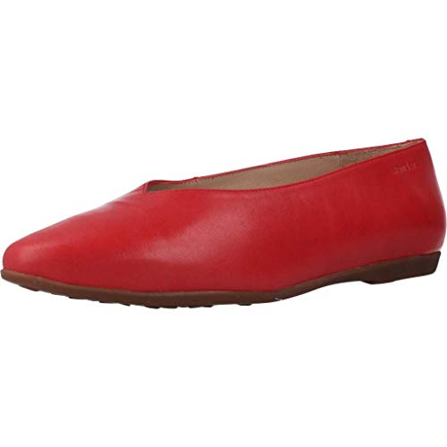 Wonders Mocasines Mujer A9901 para Mujer Rojo 37 EU