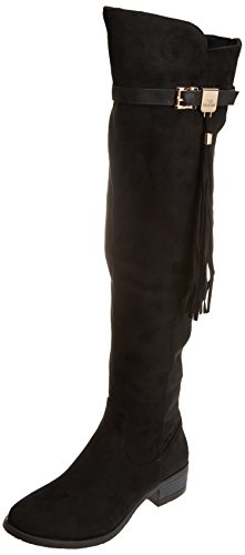 XTI 030446, Botas Mujer, Negro (Black), 38 EU