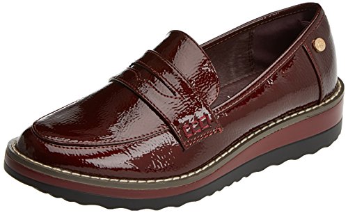 XTI 047285, Mocasines para Mujer, Rojo (Burdeos), 39 EU