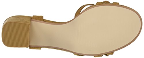 XTI 30714, Sandalia con Pulsera para Mujer, Marrón (Camel), 39 EU