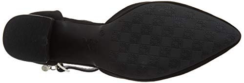 XTI 35182.0, Zapatos con Tira de Tobillo para Mujer, Negro (Negro Negro), 39 EU