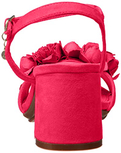 XTI 35193.0, Zapatos con Tira de Tobillo para Mujer, Rosa (Fucsia Fucsia), 36 EU