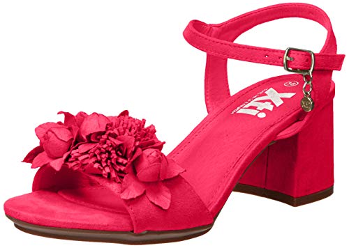 XTI 35193.0, Zapatos con Tira de Tobillo para Mujer, Rosa (Fucsia Fucsia), 36 EU
