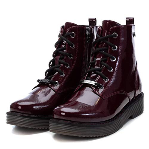 XTI 44552, Botas Cortas al Tobillo Mujer, Burdeos, 37 EU