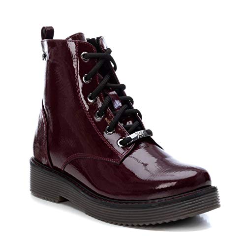 XTI 44552, Botas Cortas al Tobillo Mujer, Burdeos, 37 EU